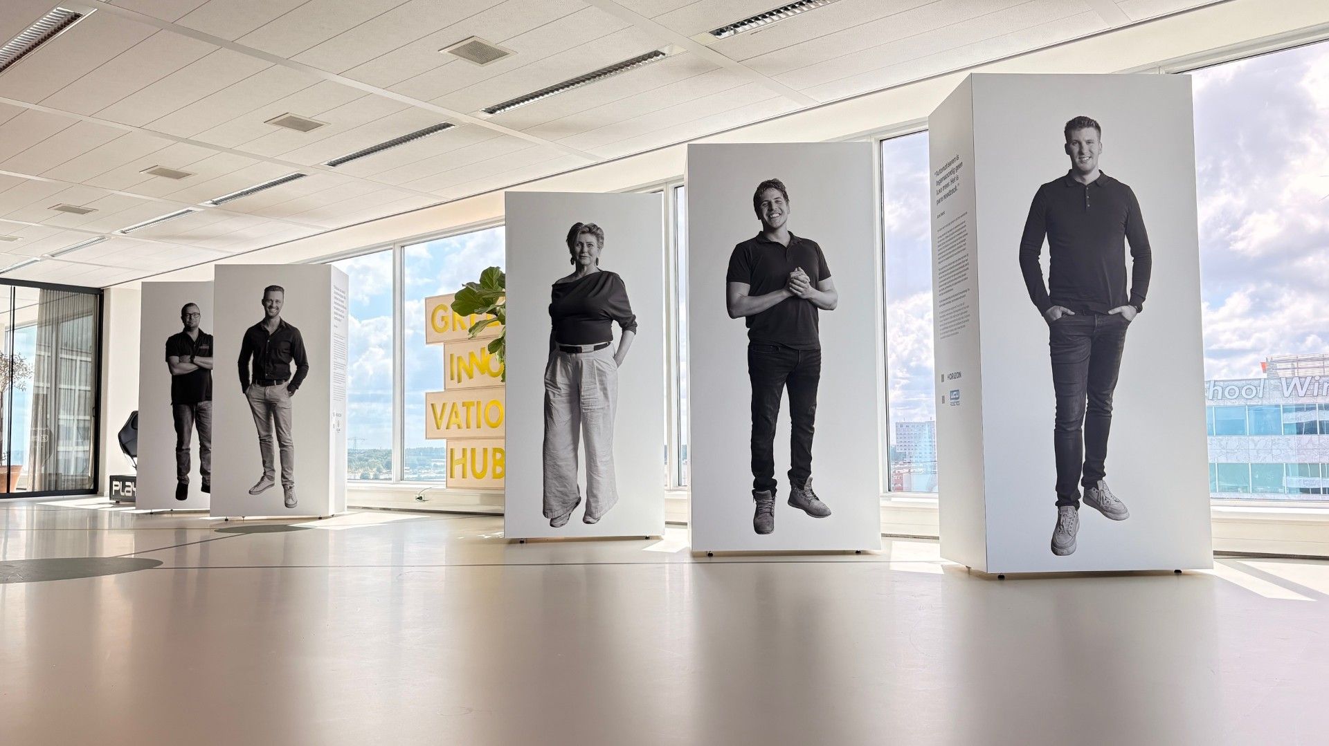 De Flevolandse Ondernemersverhalen: expositie van Horizon Flevoland