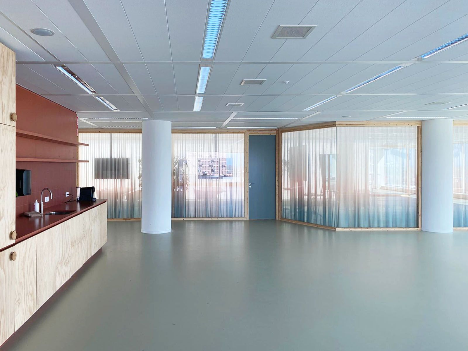 Werkplekken in Floor's Workspace