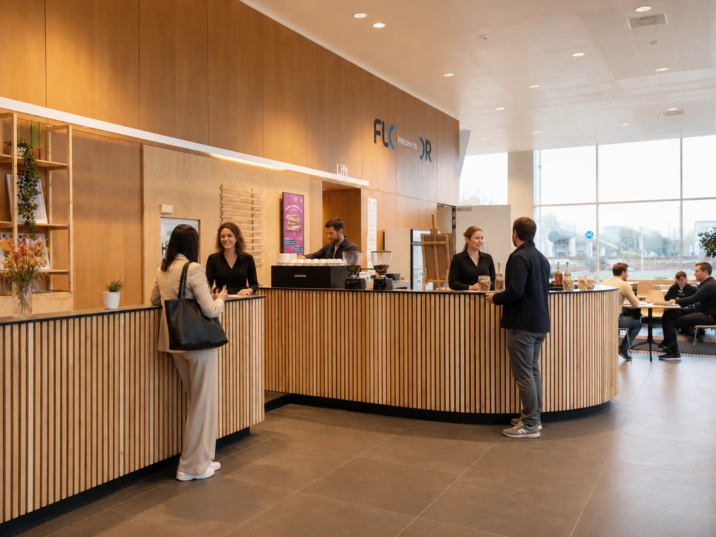 Lounge Bar at the entrance
